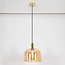 Lampe suspendue avec verre ambré - Apvali