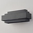 Applique moderne Kayu, noir mat