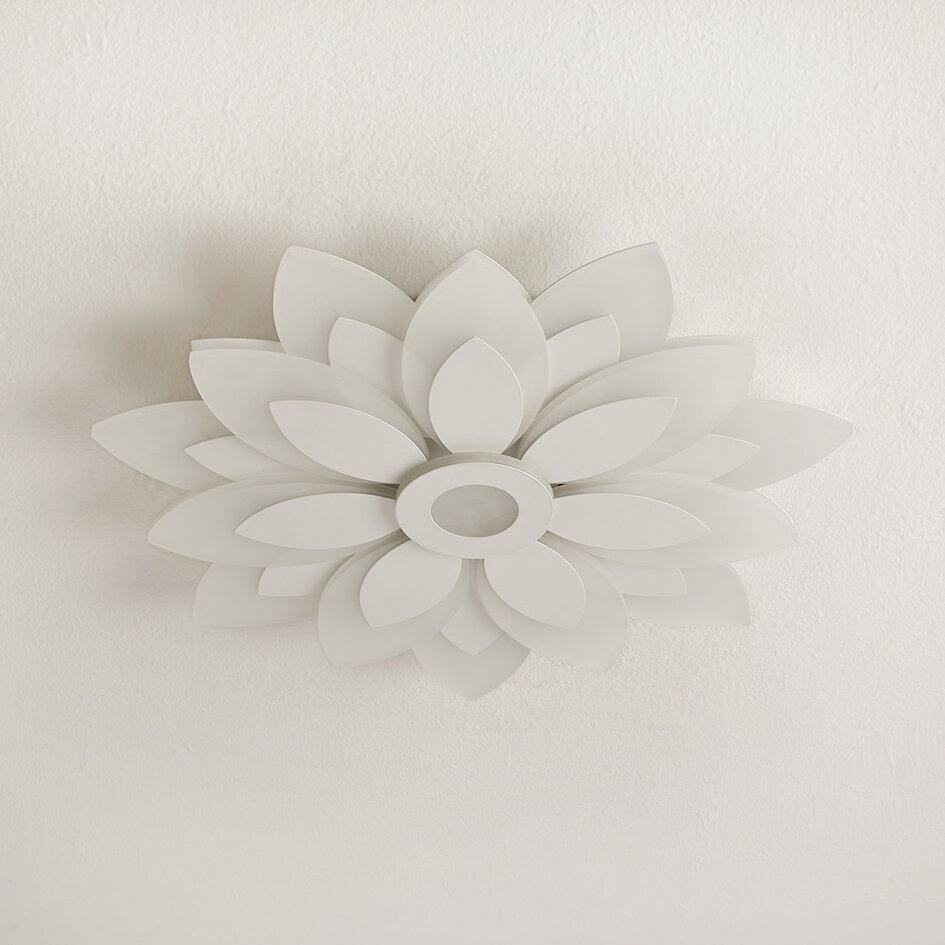 Plafonnier Acis - design floral à température de couleur réglable