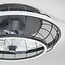 Ventilateur de plafond Lilu - noir avec LED intégrée et télécommande