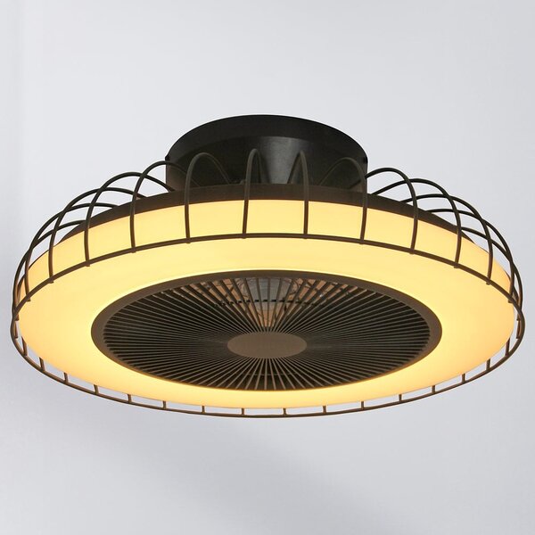 Ventilateur de plafond Rotar avec LED intégrée et télécommande