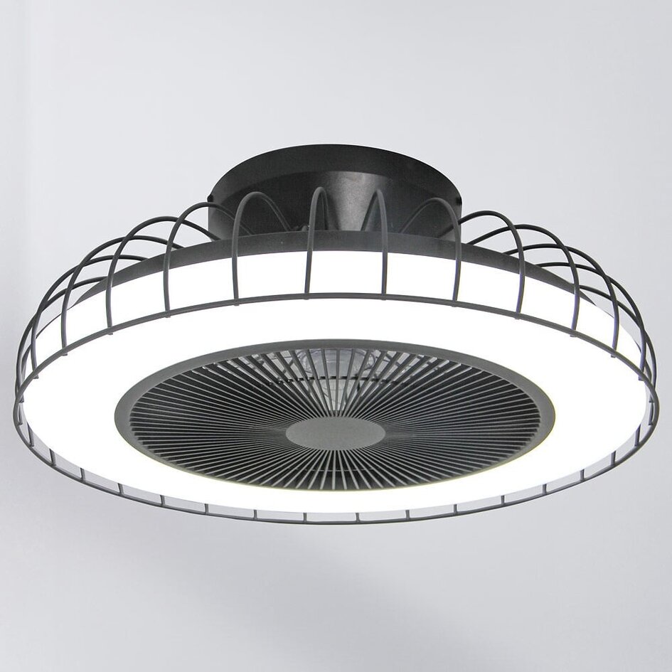 Ventilateur de plafond Rotar avec LED intégrée et télécommande