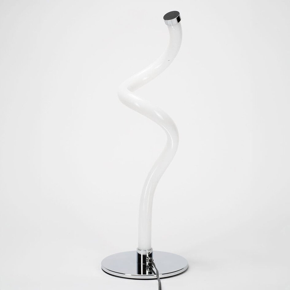 Lampe à poser Akrila en spirale avec LED intégrée - intensité variable