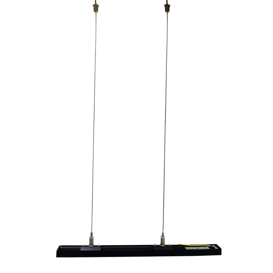 Kit de suspension pour rails monophasés - noir