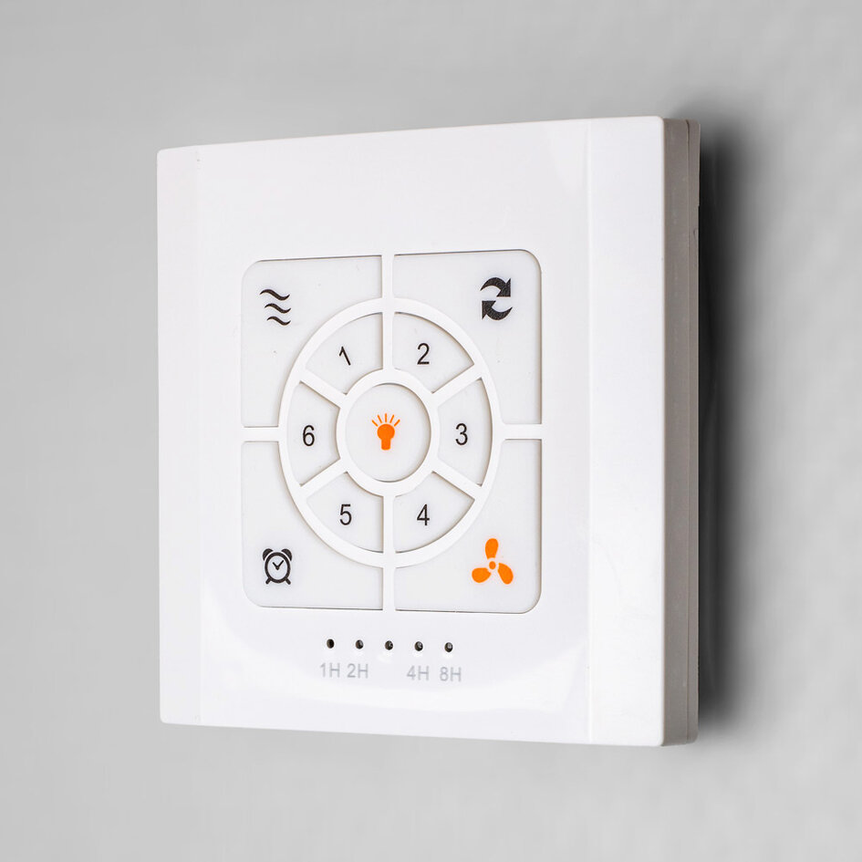 Interrupteur mural pour ventilateurs de plafond, Attention : ne convient pas à tous les modèles