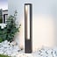 Lampe d'extérieur sur pied Felice anthracite à LED intégrée