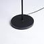 Lampadaire design Kuld en noir, bronze et verre fumé