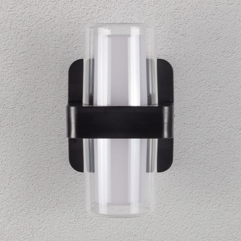 Lampe d'extérieur à 2 lumières Diona - noir