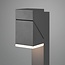 Lampe d'extérieur sur pied Elpida à spot inclinable anthracite, LED intégrée