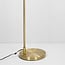 Lampadaire design Connor en doré, verre fumé et effet miroir