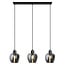 Suspension Vegas 3 lumières - verre fumé