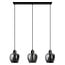 Suspension Vegas 3 lumières - verre fumé