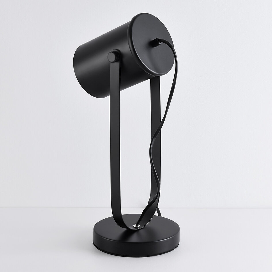 Lampe de table industrielle avec abat-jour inclinable - Joshua