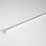 Rail monophasé raccordable de 75 cm sans bloc d’alimentation, embout inclus, blanc