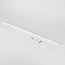 Rail monophasé raccordable de 75 cm sans bloc d’alimentation, embout inclus, blanc