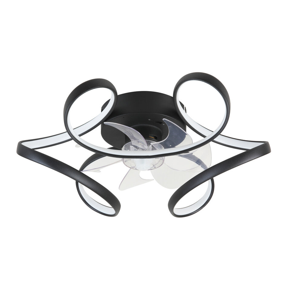 Ventilateur de plafond avec éclairage réglable - Meysa