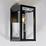 Applique d'extérieur solaire moderne Lumi à détecteur