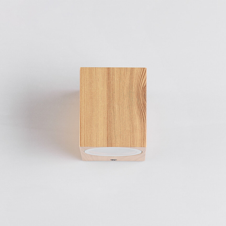 Applique d'extérieur élégante aspect bois - Giulia