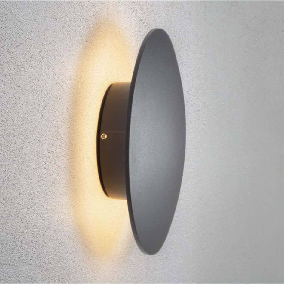 Applique design moderne, noire et dimmable - Suze