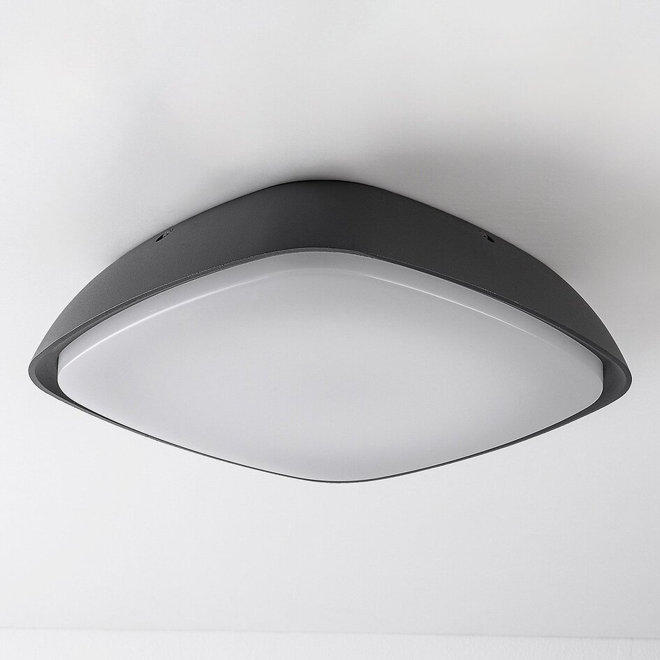 Plafonnier design gris foncé pour l'extérieur - Bodi