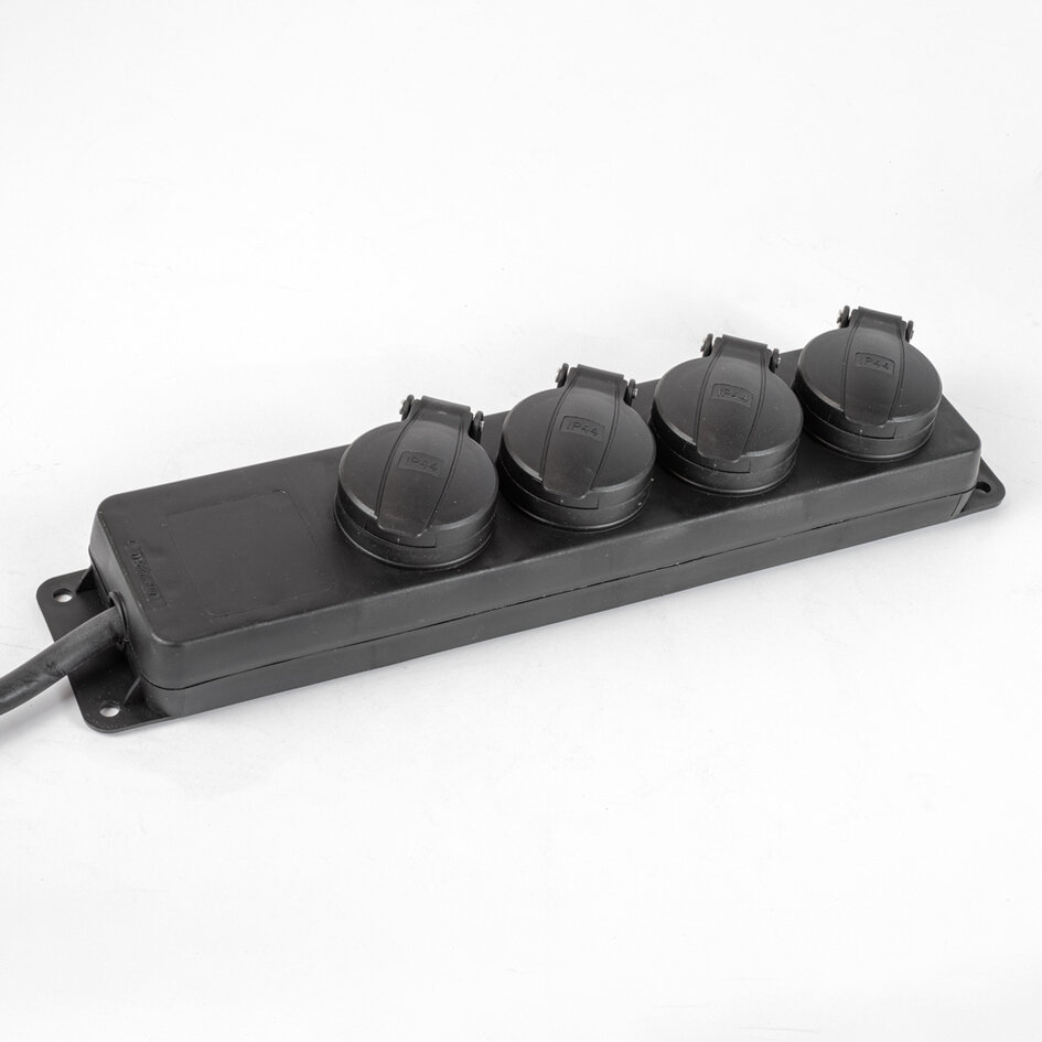 Multiprise extérieure IP44 avec câble de 3 x 1.5 mm²