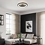 Ventilateur de plafond connecté Starry avec application Tuya Smart et RGB - noir