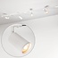 Kit rail monophasé de 1,5 mètre et spots Jill, blanc
