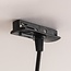 Douille suspendue E27 pour rail monophasé, noir (ampoule non incluse)