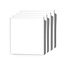 Kit de 4 x panneaux LED 60 x 60 cm, 36 W, 4000 K - 100 lm/W