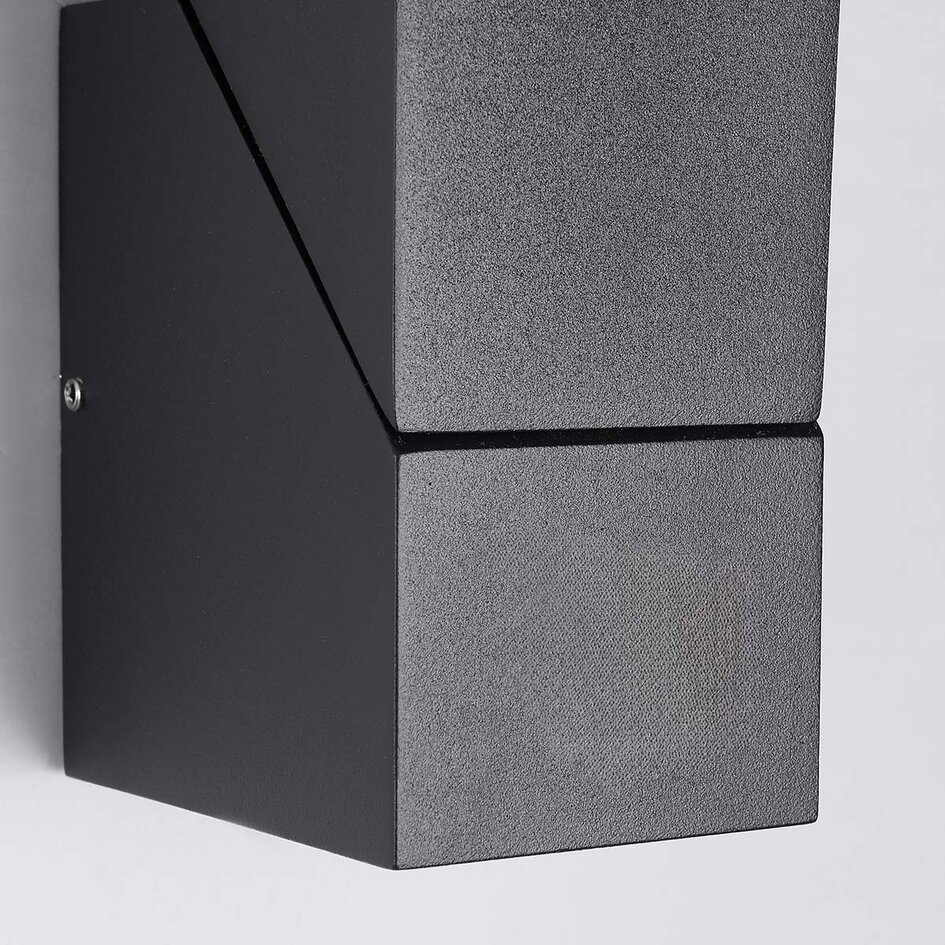 Applique murale d'extérieur réglable Mila - noir