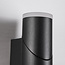 Applique murale extérieure cylindrique Tess - noire