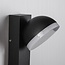 Applique murale extérieure industrielle Sil - noire avec LED intégrée