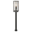 Lampe d'extérieur sur pied Teddy noire