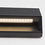 Applique murale extérieure industrielle Jane - noire avec LED intégrée