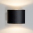 Applique murale extérieure Faye - noire avec LED intégrée