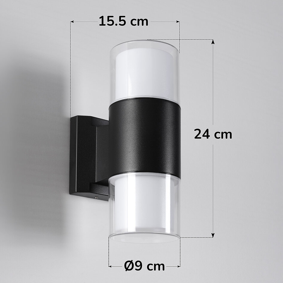 Applique ronde 2 luminaires - Emmy