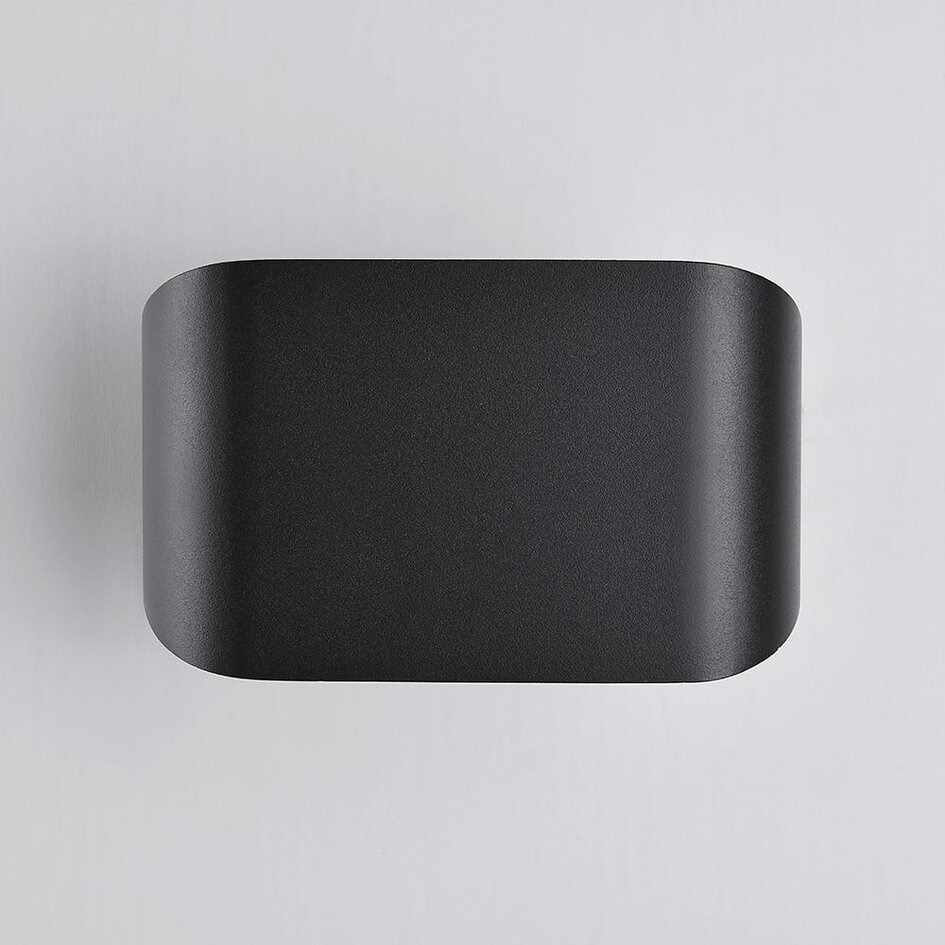 Applique murale moderne Hamburg - noire