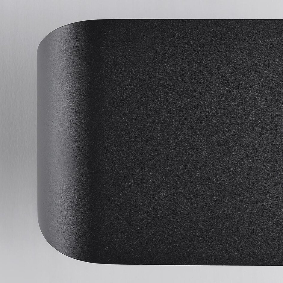 Applique murale moderne Hamburg - noire