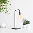 Lampe de table Kent - noir au design ouvert