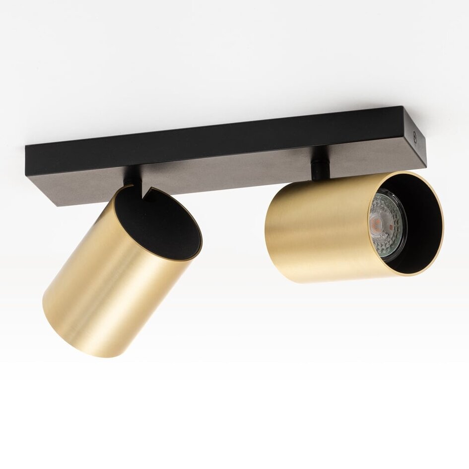 Plafonnier avec taches d'or - Pia