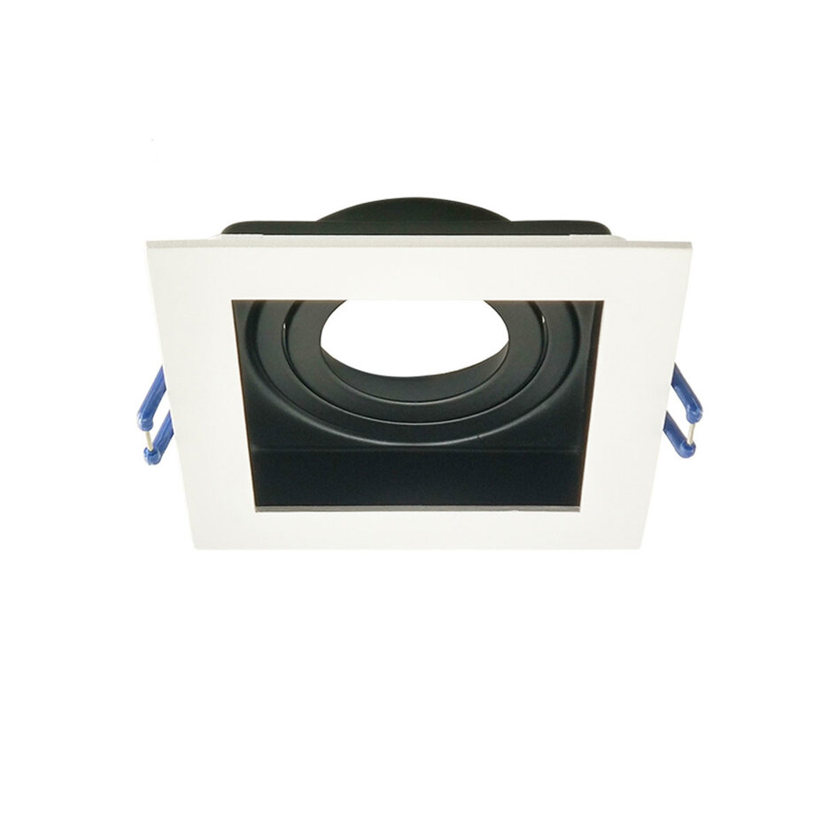 Spot encastré moderne inclinable noir et blanc - Ace