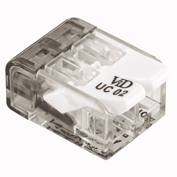 Borne de soudure universelle pour 2 fils de 0,2 à 0,4 mm².