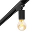 Spot sur rail 1-phase Jax - noir