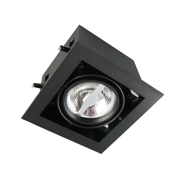 AR111 spot encastrable réglable Carter - noir AR111 spot encastrable réglable Carter - noir