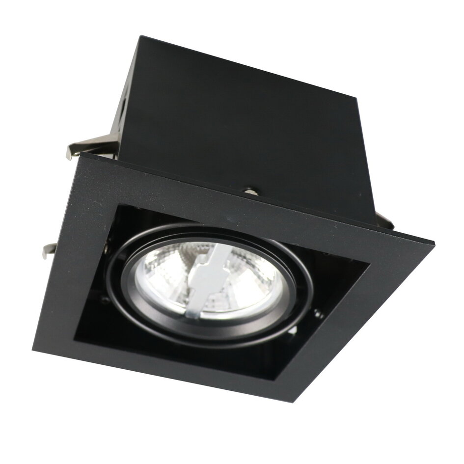 AR111 spot encastrable réglable Carter - noir