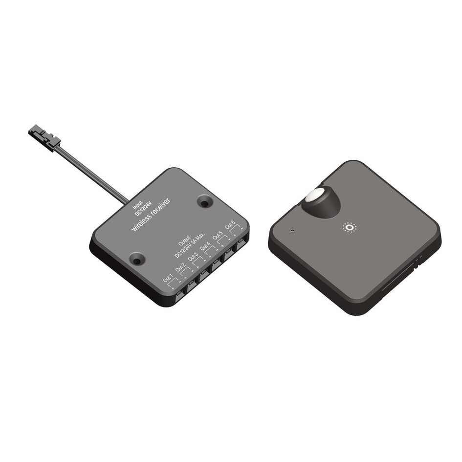 Variateur tactile sans fil avec capteur de mouvement - éclairage de meuble