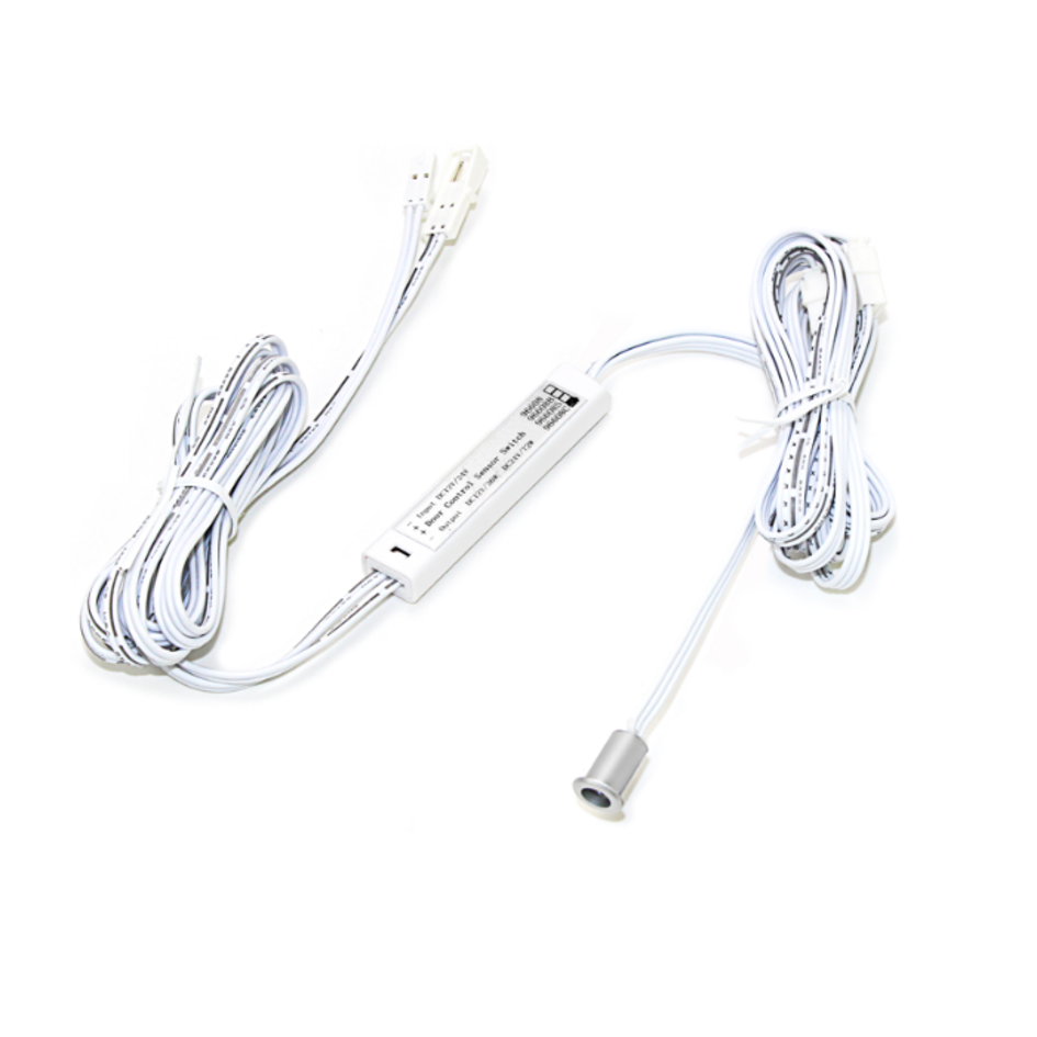 Interrupteur à capteur de porte 12V / 24V - blanc