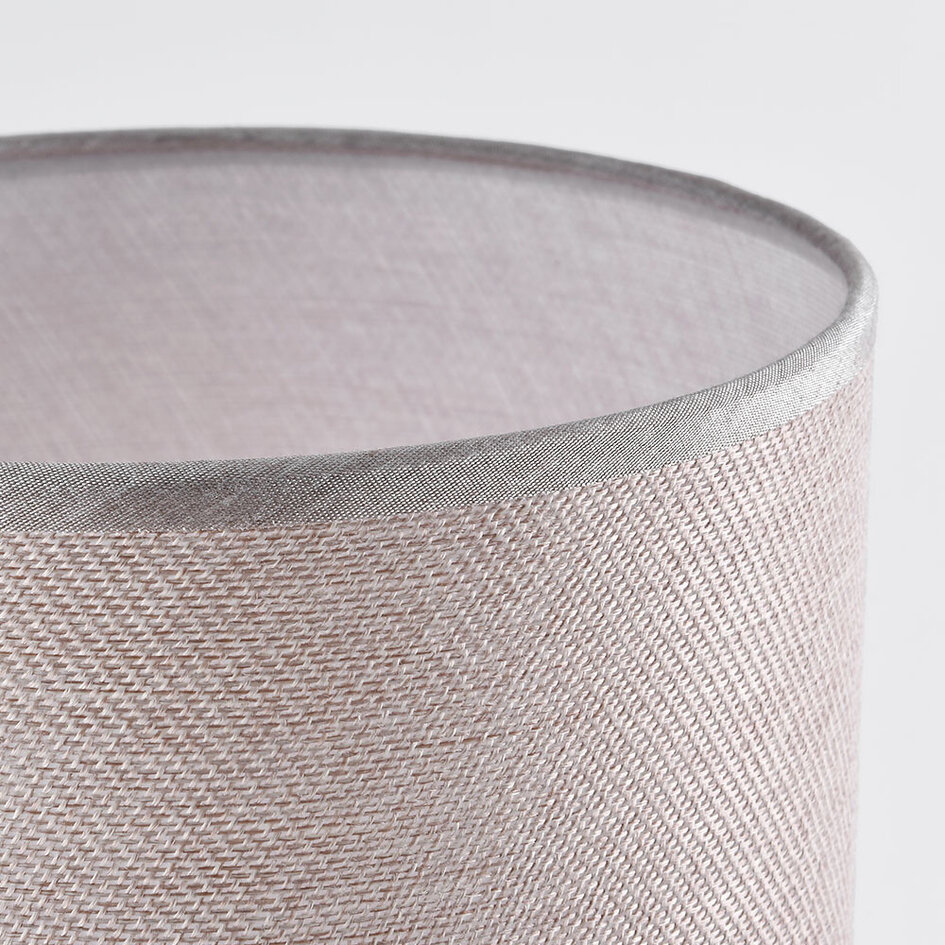 Lampe de table romantique avec abat-jour en tissu - Valence