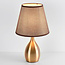 Lampe de table classique avec abat-jour en tissu - Malaga