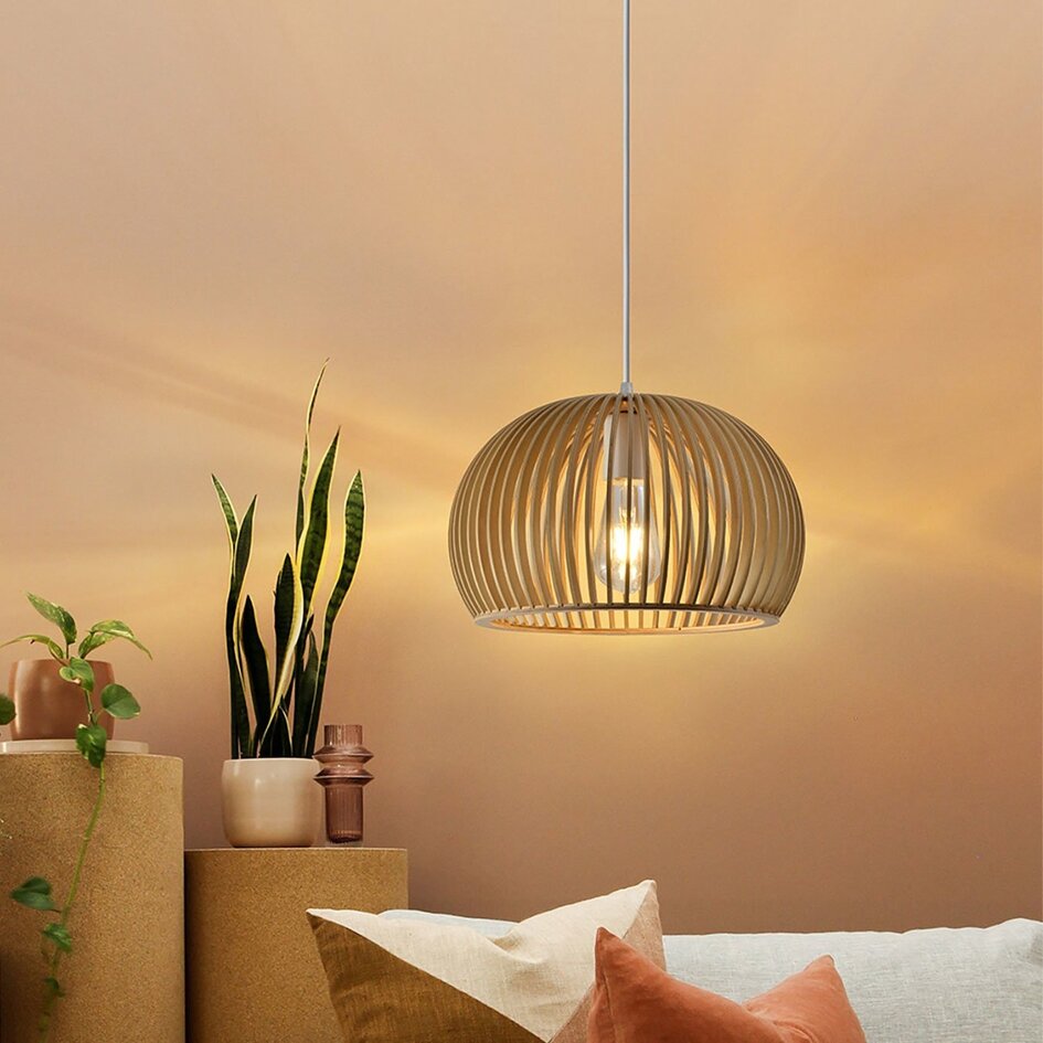 Suspension Jakarta en bois